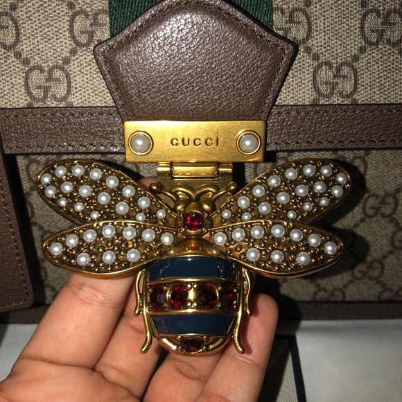 Gucci Queen Margaret Gg Top Handle Satchel - Picture 3 of 7